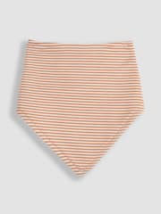 JoJo Maman Bébé Cream Bear 3-Pack Baby Dribble Bibs - Image 2 of 8