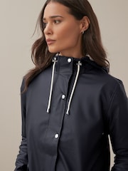 Ilse Jacobsen Straight Fit Lightweight Waterproof Rain Jacket - Image 5 of 8
