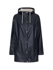 Ilse Jacobsen Straight Fit Lightweight Waterproof Rain Jacket - Image 9 of 10