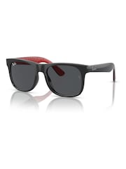 Ray-Ban Junior Justin Rj9069S Square Spider-Man Black Sunglasses - Image 3 of 6