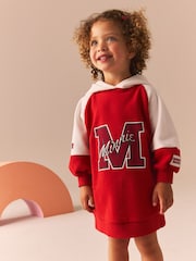 Red Minnie Mouse Sweat Dress and Leggings Set (3mths-7yrs) - Image 1 of 10
