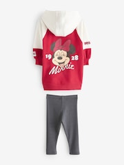 Red Minnie Mouse Sweat Dress and Leggings Set (3mths-7yrs) - Image 7 of 10