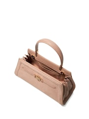 Dune London Pink Top Handle Lady Dante Mini Bag - Image 8 of 9