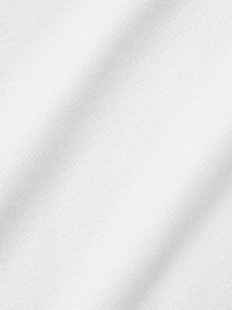Белый - Charles Tyrwhitt слим фит Нежелезный хлопковый лен рубашки - Image 6 of 6