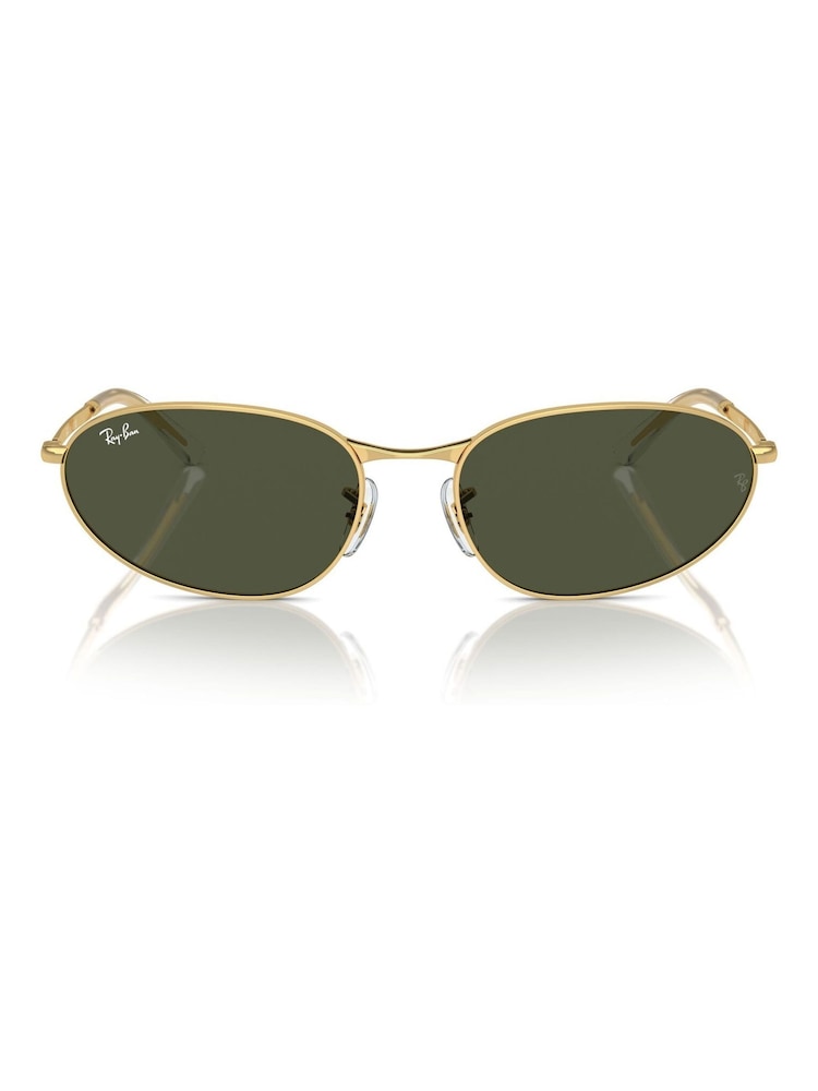 Buy Ray Ban Gold Tone RB3734 Irregular Sunglasses from Next Austria