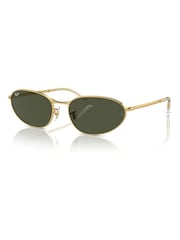 Ray-Ban Gold Tone Rb3734 Irregular Sunglasses - Image 5 of 8