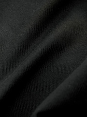 Black Regular Fit 100% Cotton Utility Pocket Cargo Trousers - Image 12 of 12