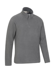 Mountain Warehouse Light Grey Mens Camber II Half Zip Quick Drying Fleece - Image 3 of 5