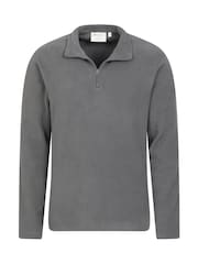 Mountain Warehouse Light Grey Mens Camber II Half Zip Quick Drying Fleece - Image 4 of 5