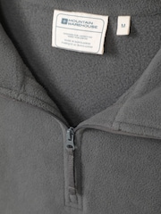 Mountain Warehouse Light Grey Mens Camber II Half Zip Quick Drying Fleece - Image 5 of 5