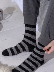Totes Black Mens Supersoft Twin Pack Socks - Image 3 of 4