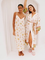 Chinelo estampado Mystic Midi nunca totalmente vestido - Imagem 2 de 2