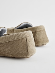 Neutral Textured Moccasin Slippers - Image 5 of 6