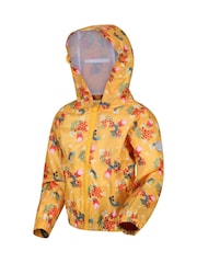 Regatta Yellow Peppa Pig Muddy Puddle Waterproof Jacket - Image 4 of 4