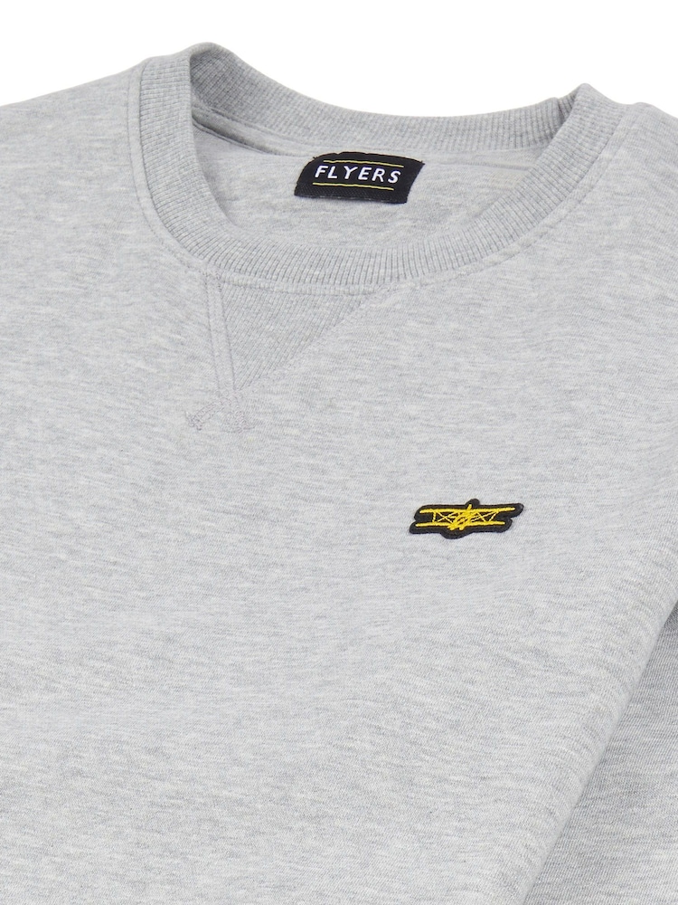 Flyers Classic Fit Mens Crew Neck Sweatshirt - Image 8 of 8