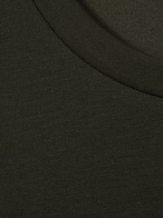 Reiss Deep Forest Bradley Interlock Jersey Crew Neck T-Shirt - Image 5 of 5