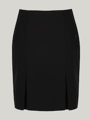 Trutex Black 16" Twin Pleat School Skirt (10-16 Yrs) - Image 4 of 5