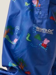 Regatta Blue Peppa Pig Waterproof Pack It Overtrousers - Image 4 of 7