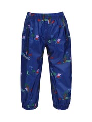 Regatta Blue Peppa Pig Waterproof Pack It Overtrousers - Image 5 of 7