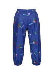 Regatta Blue Peppa Pig Waterproof Pack It Overtrousers - Image 6 of 7