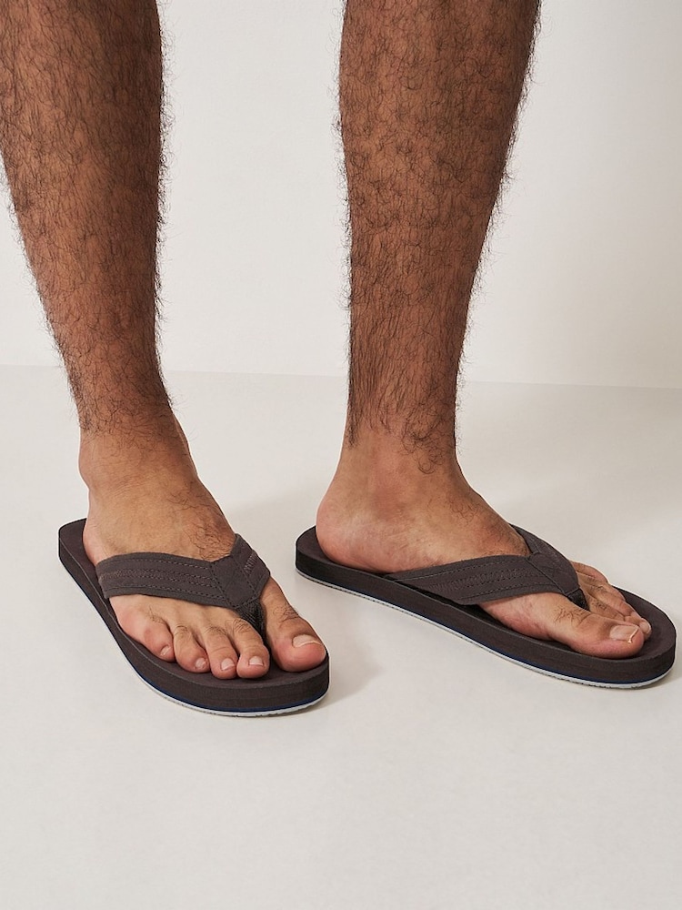Crew Clothing Brown Daniel Flip Flops - Image 5 of 5 Crew Clothing Brown Daniel Flip Flops - Image 5 of 5
