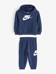 Nike Navy Infant Club Fleece Tracksuit - Image 2 of 7