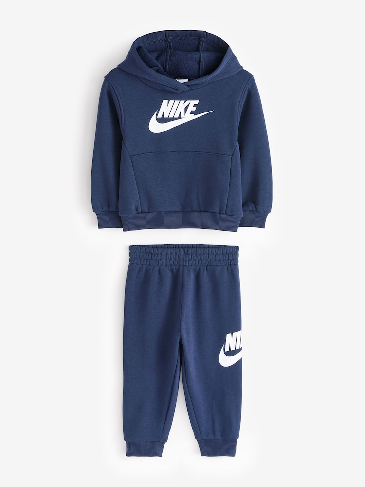 Nike Navy Infant Club Fleece Tracksuit - Image 2 of 7