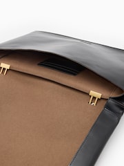 AllSaints Black Luca Shoulder Bag - Image 5 of 7