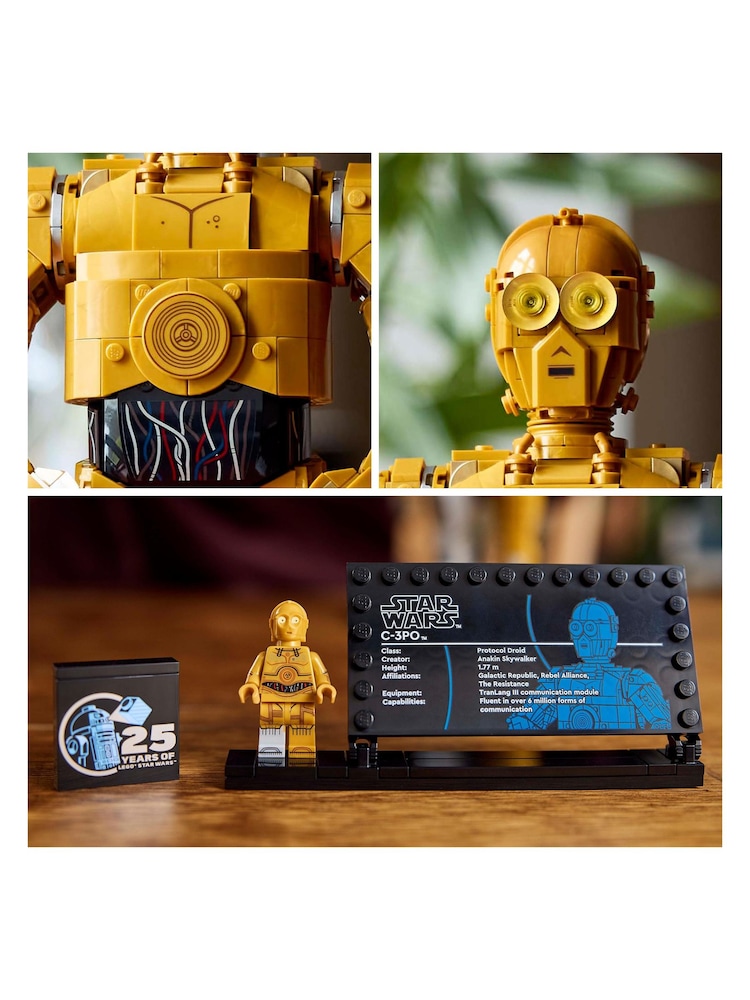 Lego Star Wars C3PO Droid Character Figure - Image 7 of 8