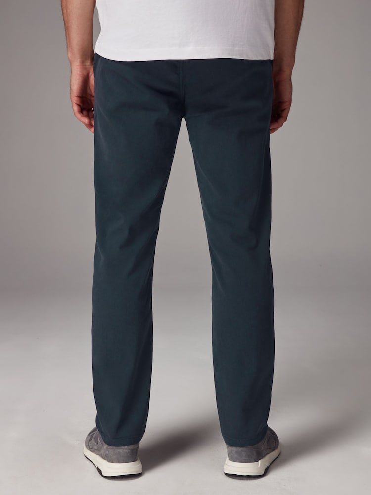 Темно-синий - Брюки-чиносы Slim Fit Motionflex - Изображение 2 из 11 Темно-синий - Брюки-чиносы Slim Fit Motionflex - Изображение 2 из 11