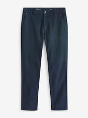 Темно-синий - Брюки-чиносы Slim Fit Motionflex - Изображение 7 из 11