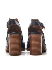 Moda In Pelle Mirianne Rouched High Vamp Block Heels - Image 3 of 4