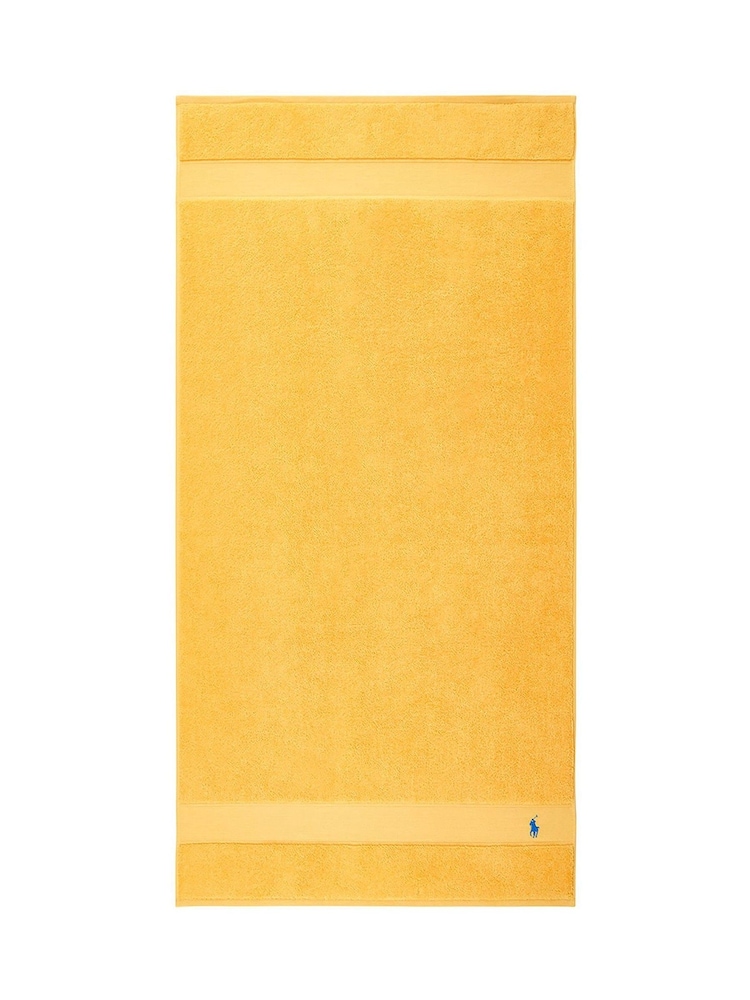 Ralph Lauren Yellow Polo Player Towel - Image 2 of 4 Ralph Lauren Yellow Polo Player Towel - Image 2 of 4