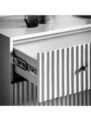 Gallery Home White Tetouan 3 Drawer Chest - Image 2 of 6