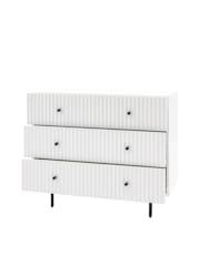 Gallery Home White Tetouan 3 Drawer Chest - Image 5 of 6