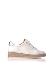 Bela - Moda in Pelle Breely Mini čevlji s polno peto Woven Sole Športni copati - Slika 1 iz 4