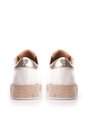 Bela - Moda in Pelle Breely Mini čevlji s polno peto Woven Sole Športni copati - Slika 3 iz 4