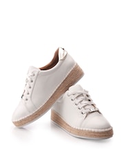 Bela - Moda in Pelle Breely Mini čevlji s polno peto Woven Sole Športni copati - Slika 4 iz 4