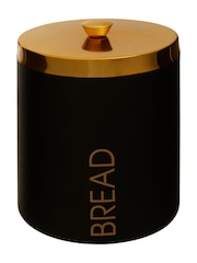 Maison by Premier Black Liberty Enamel Finish Bread Bin - Image 2 of 5