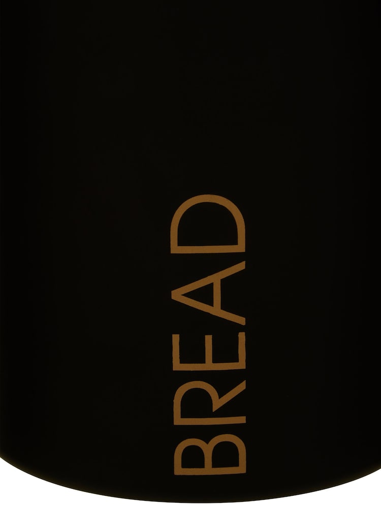 Maison by Premier Black Liberty Enamel Finish Bread Bin - Image 5 of 5