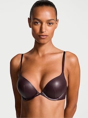 Victoria's Secret Burgundy Brown Add 2 Cups Bombshell Bra - Image 1 of 3