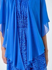 Roman Blue Chiffon Drape Cover-Up - Image 5 of 5