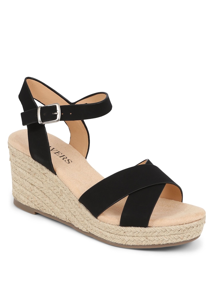 Schwarz - Pavers Lightweight Wedge Sandals - Bild 2 von 6 Schwarz - Pavers Lightweight Wedge Sandals - Bild 2 von 6
