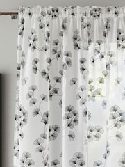 Enhanced Living Black Willow Pair Of Voile Panels - Image 2 of 3