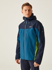 Regatta Blue Birchdale Waterproof Hooded Jacket - Image 1 of 9