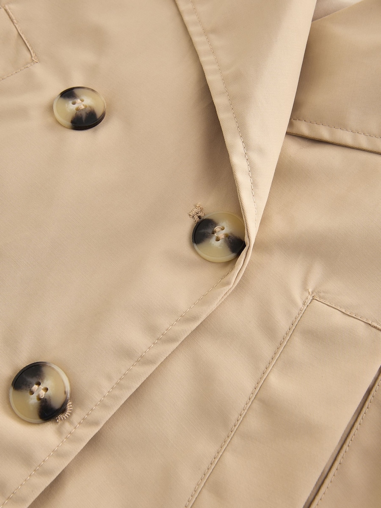 Stone - Kurz geschnittener Canvas-Trenchcoat (3–16 J.) - Bild 7 von 7 Stone - Kurz geschnittener Canvas-Trenchcoat (3–16 J.) - Bild 7 von 7