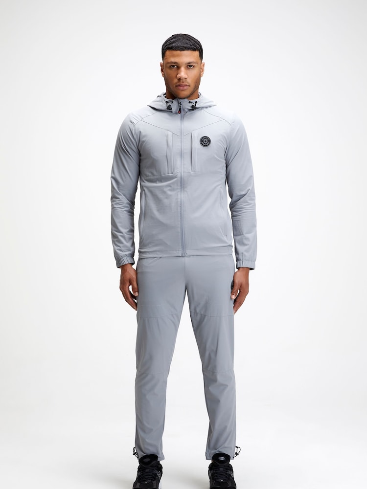 Zavetti Canada Mens Dentero Woven Zip Through Hoodie - Image 1 of 7