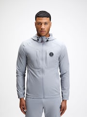 Zavetti Canada Mens Dentero Woven Zip Through Hoodie - Image 4 of 7