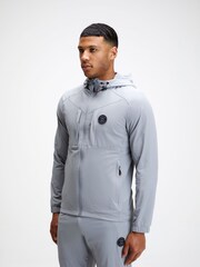 Zavetti Canada Mens Dentero Woven Zip Through Hoodie - Image 5 of 7