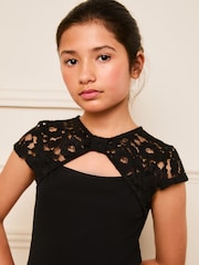 Lipsy jumpsuit met kanten schouderpas (5 - 16 jr) - Image 3 of 4